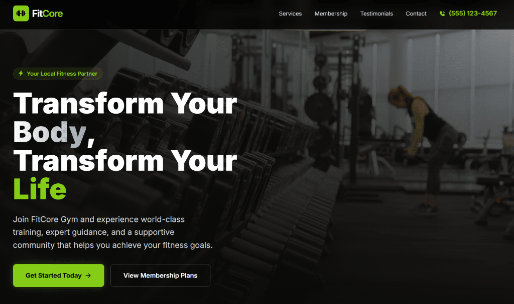 FitCore Gym